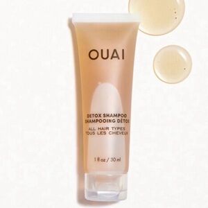 OUAI Detox Clarifying Deep Cleansing Apple Cider Vinegar Shampoo 1.0 Fl Oz NWT